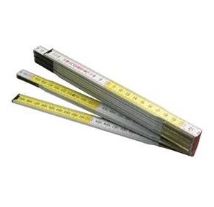 Metru de tamplarie din lemn bicolor