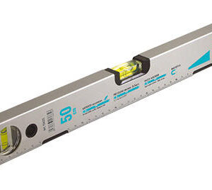 Nivela aluminiu Calamita, 2 bule de aer 50 cm