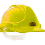 Casca de protectie din polietilena Guardian, galbena
