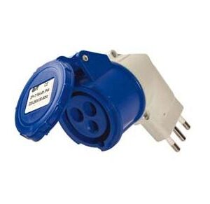 Adaptor 2P+T 16A 220V CEE