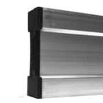 Dreptar aluminiu – stadii pentru șantier 90×20 4m